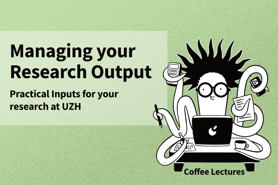 Link zu Veranstaltungsreihe Coffee Lectures: Managing your Research Output